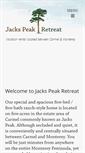 Mobile Screenshot of jackspeakretreat.com